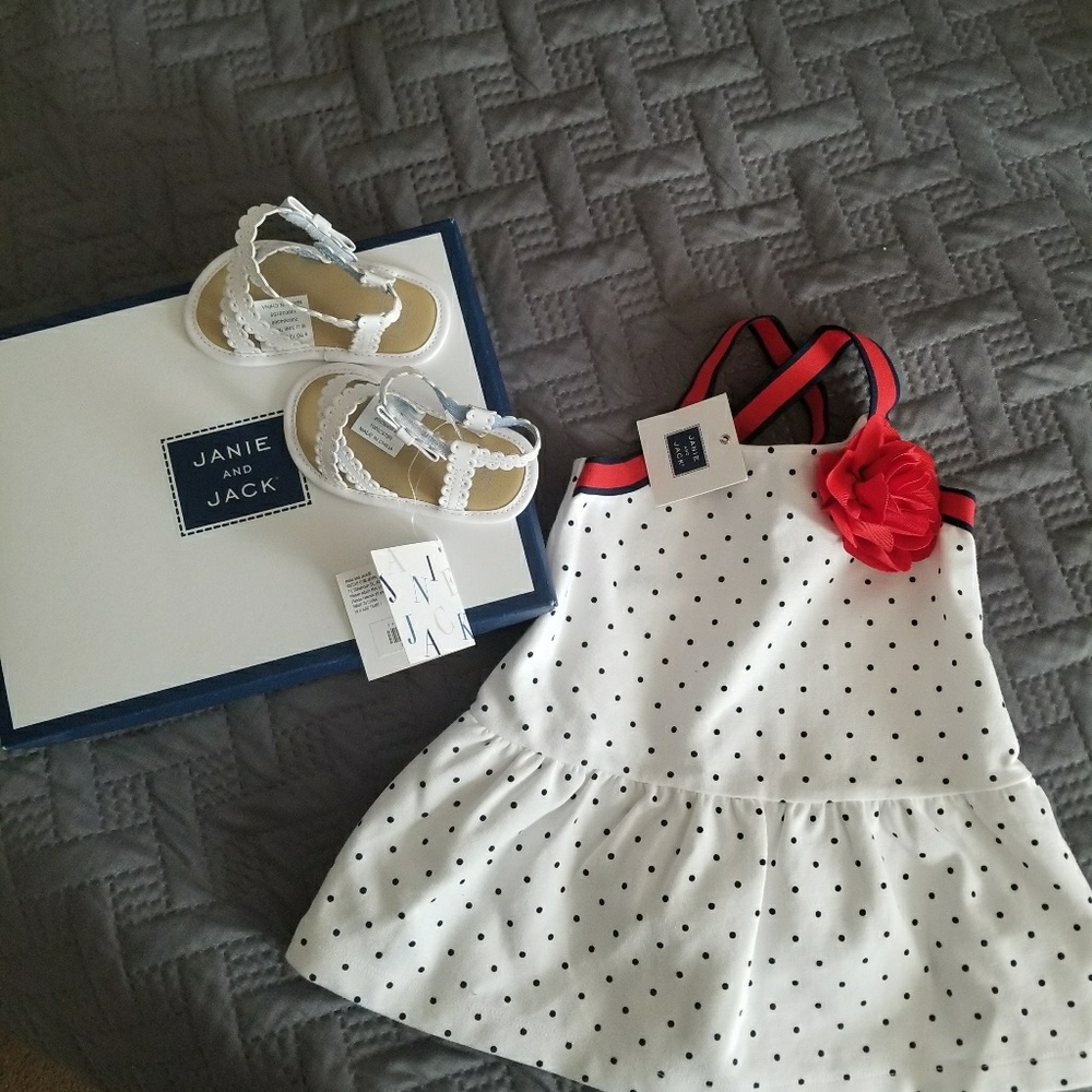 Dress and shoes